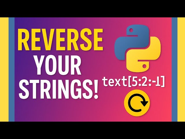 Python string slicing From Right to Left: for Beginners