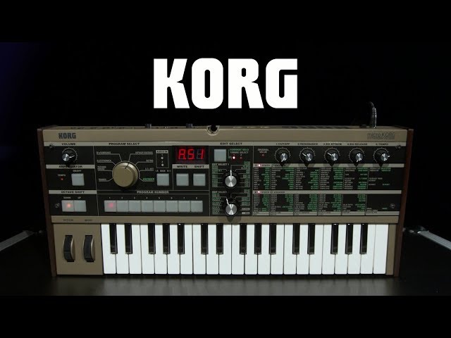 Korg microKORG Synthesizer | Gear4music demo
