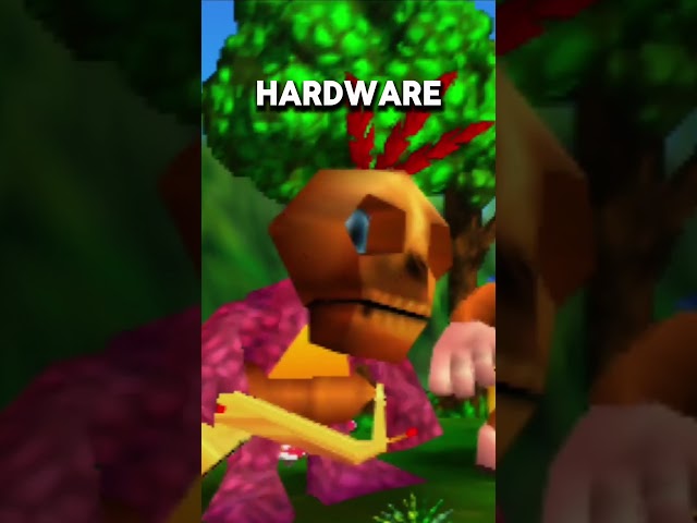 Why Was the N64 So Blurry, Anyways? #n64 #ps1 #nintendo64 #mario64 #ocarinaoftime #retro