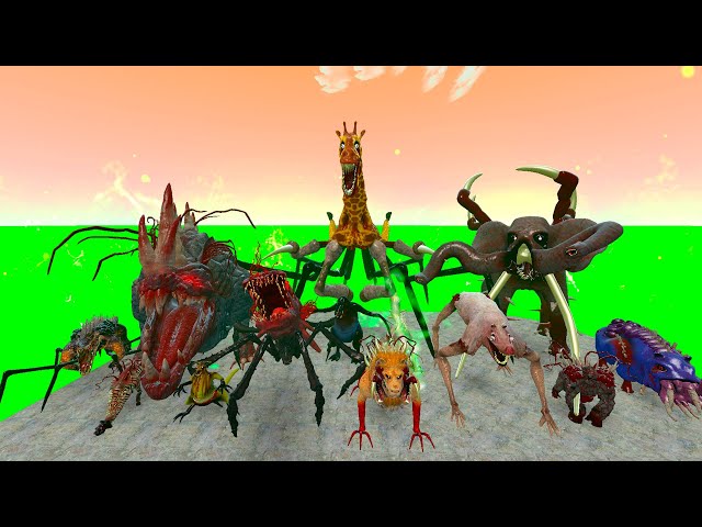 ALL ZOOCHOSIS MONSTERS VS MEGA TOXIC BATH In Garrys Mod!