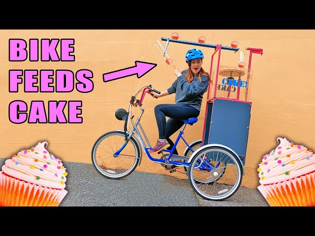 This Bike Feeds You Cake!