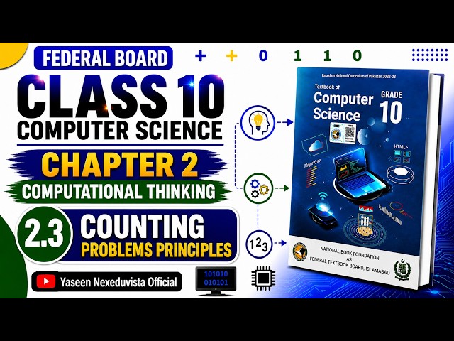 Class 10 Computer Science Chapter 2 | Exercise 2.3 | Fbise