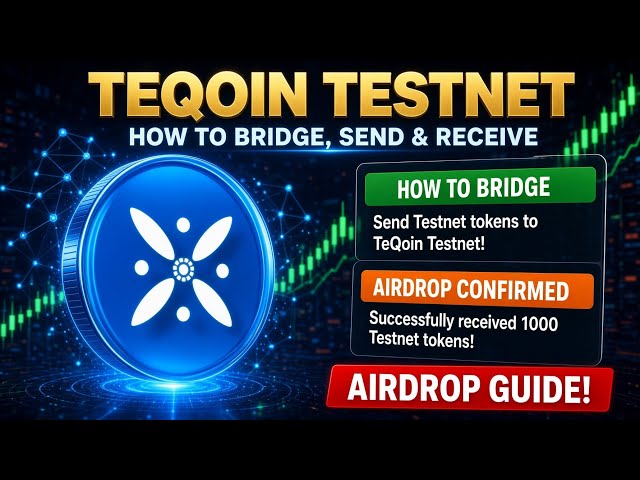 TeQoin Testnet | How to bridge, send and receive full guide