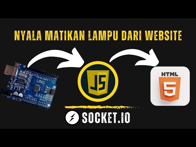 Bikin WEBSITE Real-Time ARDUINODE JS