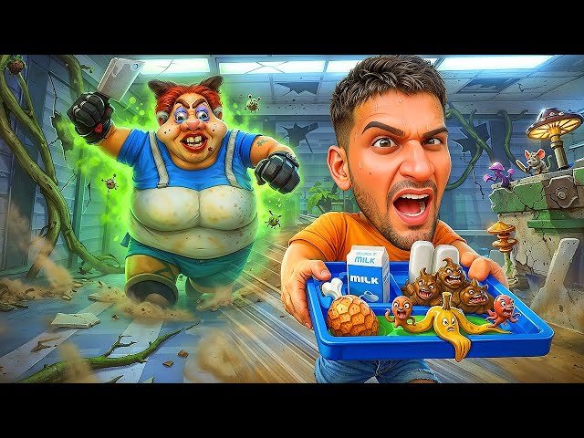 ROBLOX: ESCAPE FROM EVIL LUNCH LADY! (Obby)