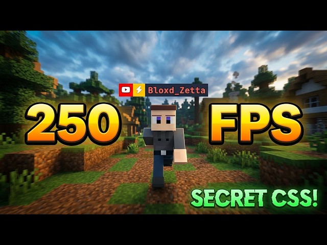 HOW TO GET 250 FPS ON BLOXD.IO! (SECRET CSS 2026)