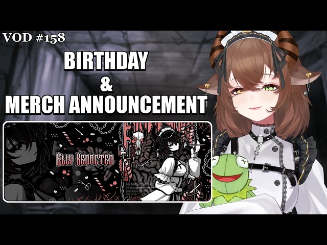 VOD #158 ~ ✖ Birthday & MERCH ANNOUNCEMENT | Yapping
