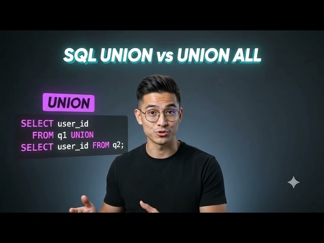 Difference Between UNION and UNION ALL | SQL Quick Tips