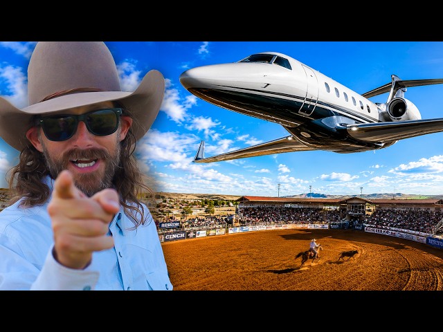 I Took A Private Jet To A Rodeo