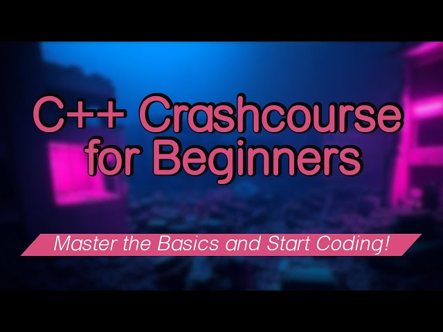 Learn C++ (in 1 hour) - C++ Crash Course