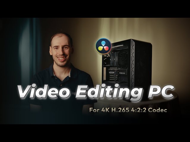 Creator Video Editing PC Build for 4K H.265 4:2:2 in DaVinci Resolve – Ryzen 9 9900X & RTX 5070 Ti