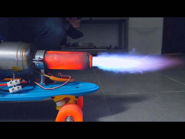I built an Electric Jet Engine from scratch