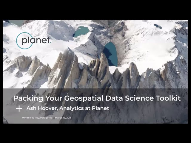 Packing Your Geospatial Data Science Toolkit