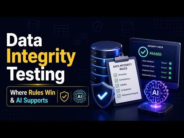 Data Integrity Testing | Primary Keys, Foreign Keys & Relationships | Rules vs AI