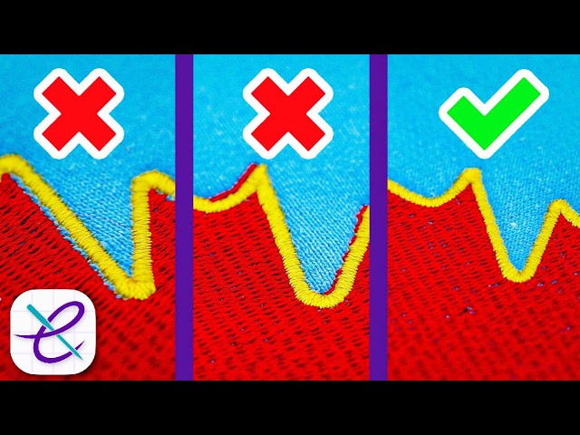 How to EASILY FIX These Digitizing Mistakes in Machine Embroidery Designs