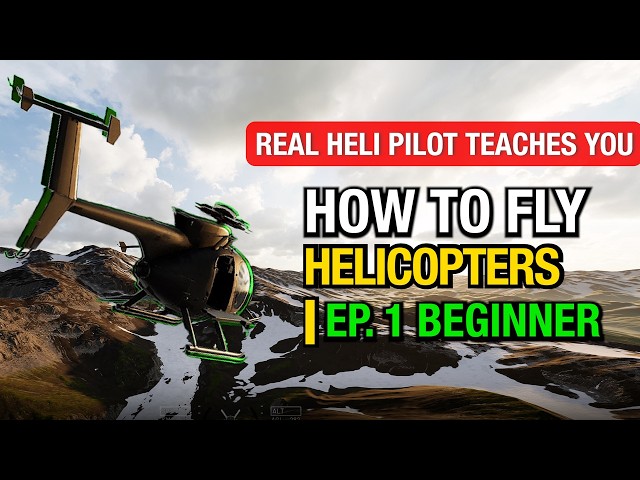 REAL PILOT Teaches How To FLY - WARDOGS Helicopter Tutorial (Beginner)