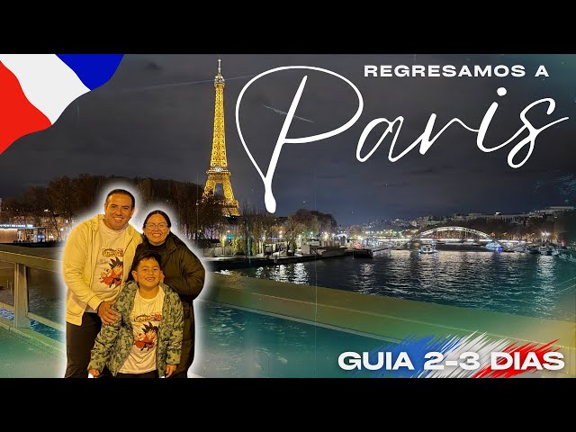 ⚠️ Paris France Guide 2026 #1 🔴 What to do in PARIS in 3 days ✅ We FINALLY fulfilled a DREAM 🇫🇷 VLOG
