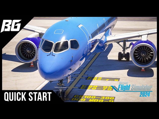 LETS GO! Airbus A220 Quick Start Up & Take Off Tutorial | MSFS 2024