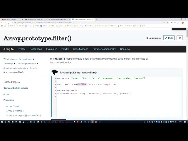 week 05 - document.querySelectorAll, spread/rest operator, map/filter, functions, scope, event loop