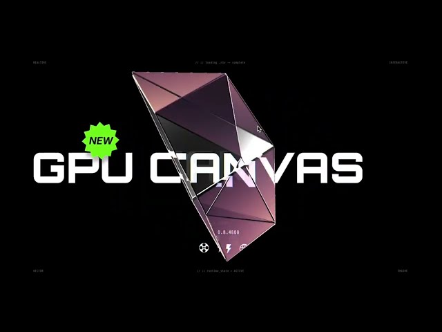 Rive's GPU Canvas is now live for everyone