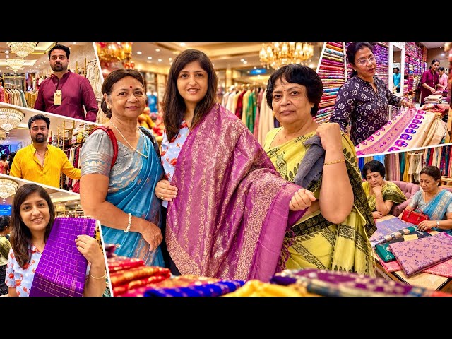 গড়িয়াহাটে গোটা পরিবারের পুজোর Shopping 🛍️ শাড়ি, পাঞ্জাবি আর একগুচ্ছ কেনাকাটা ❤️