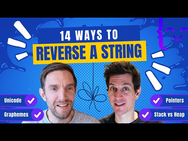14 Ways to Reverse a String! (And solve the exercise on Exercism)