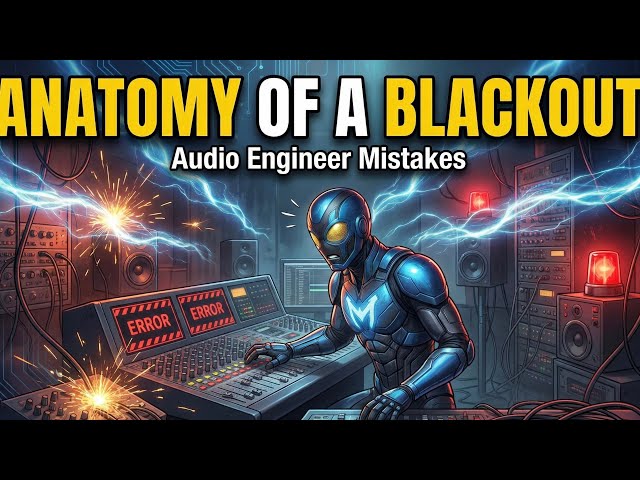 “Anatomy of a Blackout: Audio Engineer Mistakes”#AudioEngineering #LiveSound #SoundEngineer 
