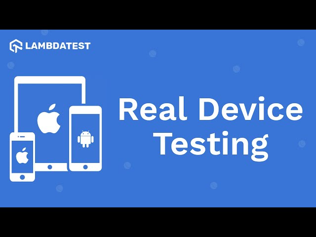 How To Perform Real-Time Testing On Real Devices💡| Manual Testing