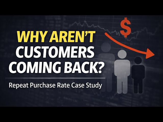 Think Like a Data Analyst: Repeat Purchase Rate Case Study (Google Sheets)