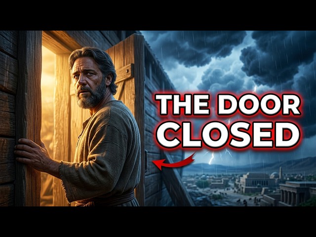 God Closed the Door — And the World Had No Idea What Was Coming | The Flood Explained #bible #faith