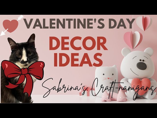 EASY & CHEAP VALENTINE Decor KICKOFF! #diy #crafts #budgetfriendly #valentinesday