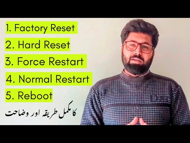 Factory Reset / Hard Reset / Force Restart /Normal Restart  #smartphone #tipsandtricks