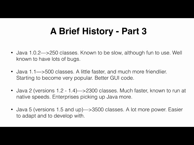 01.Java Tutorial - #1 - An Introduction to Java