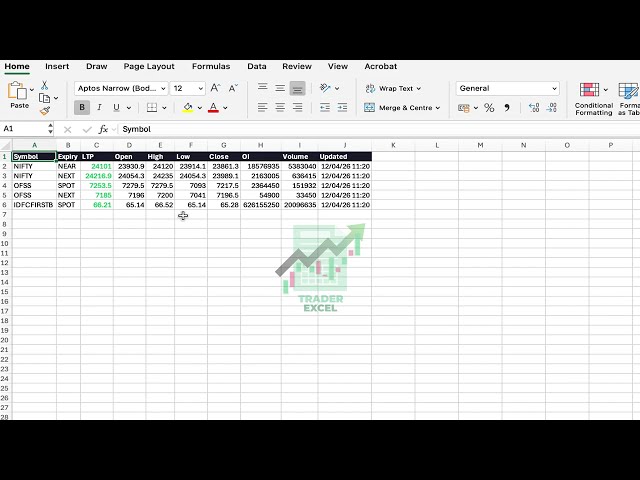How to Install TraderExcel — Live NSE Data in Excel (2026) | F&O Futures Add-in