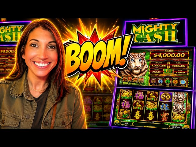 WOW 😮 I couldn't believe it when I won THIS! 🤑 Mighty Cash slot machine