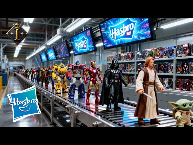 How HASBRO Action Figures Are Made 