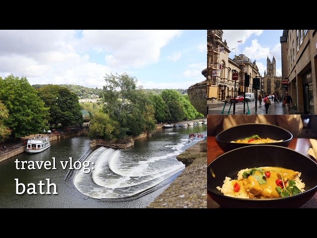08 vlog: Trip to Bath + Bnb tour