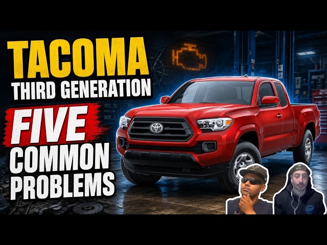 5 Common Problems Toyota Tacoma 3rd Generation 2016-2023