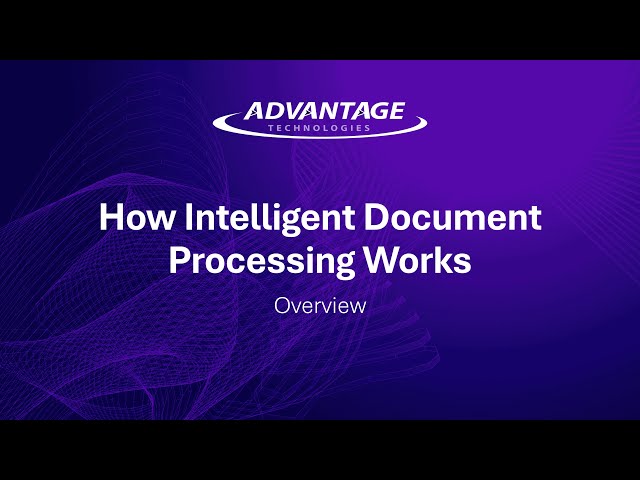Intelligent Document Processing: How it Works