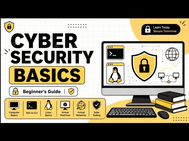 Cyber Security Basics for Beginners | Complete Introduction to Cyber Security