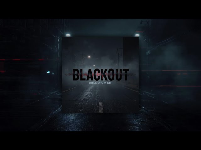 [FREE] [110+] BLACKOUT – UK / NY Drill Drum Kit 2025 (808s, Grime Bass, MIDI, Dark & Aggressive)