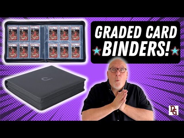 ✨Sweet Graded Card Binder!✨Card Supplies We Need!✨