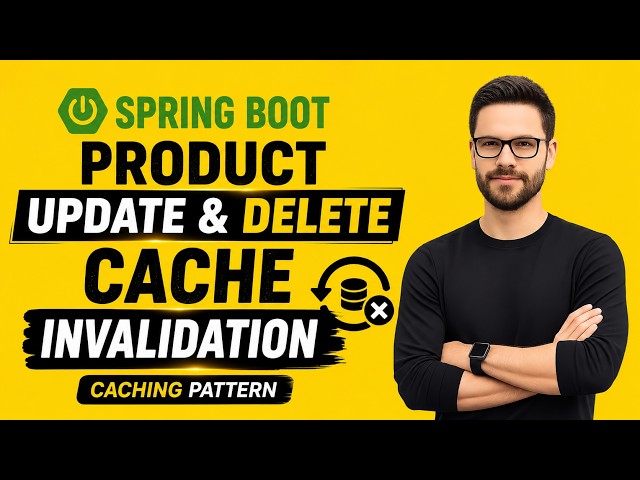 Spring Boot Product Update & Delete Cache Invalidation | KafkaTemplate + Redis