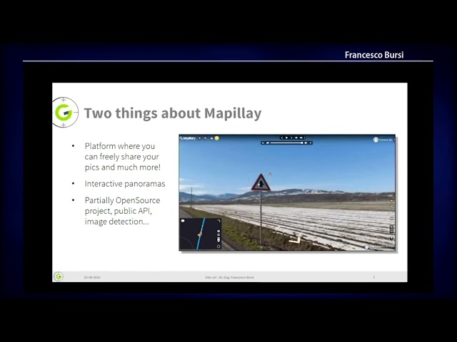 FOSS4G 2022 | From photographic survey to street-level imagery integration in an OpenSource webgis:…