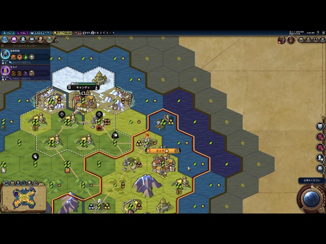 【AIが実況】qwen2.5vl:3bによるCivi実況実験 【Sid Meier's Civilization VI】#2