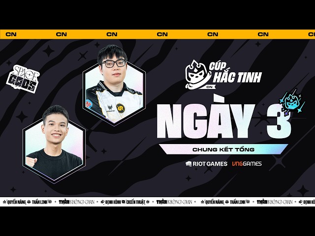 🔴 NGÀY 3 – GIẢI ĐẤU NGOẠI HẠNG CN: CÚP HẮC TINH | RRQ YBY1, PIGGY | ĐTCL MÙA 17