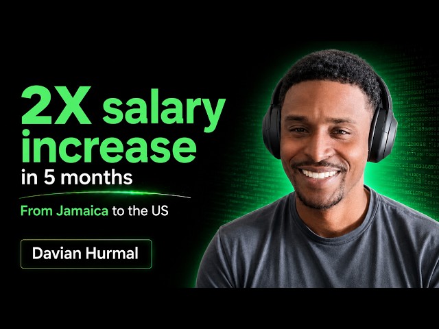 From Jamaica to the US: Java Developer Doubles His Salary in 5 Months