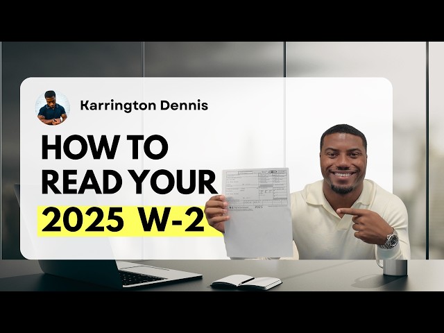 2025 W-2 Tax Form Explained