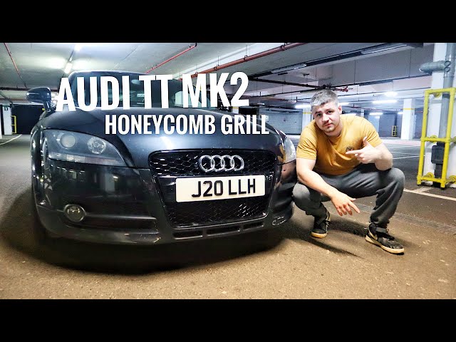 AUDI TT MK2 2008 HONEYCOMB GRILL *NO MODIFICATION NEEDED* INSTALL