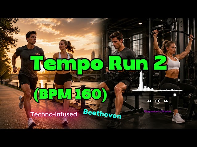 Tempo Run (BPM 160) Techno-Infused Beethoven